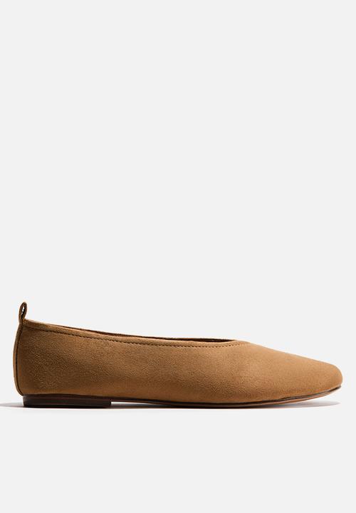 H&M - Ballet pumps - light brown
