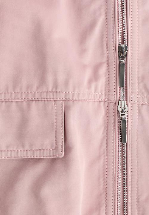 H&M - Bubble-hem gilet - light pink