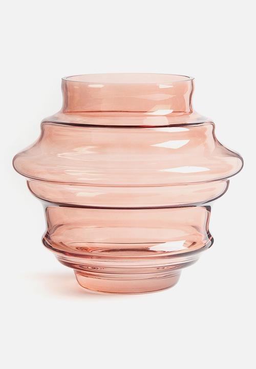 H&M - Large tiered vase - pink