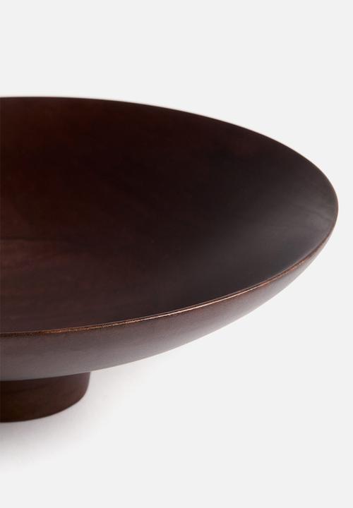 H&M - Wooden serving bowl - dark brown