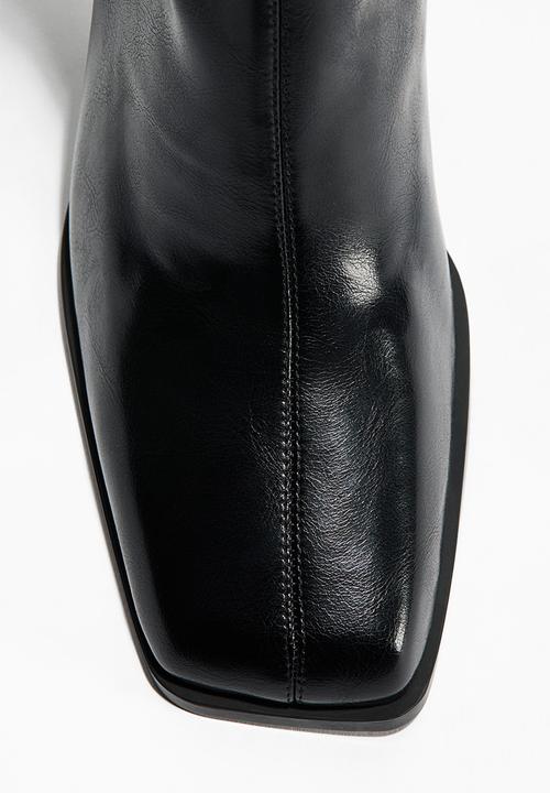 H&M - Block-heeled ankle boots - black