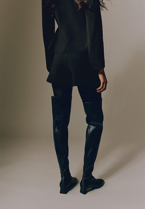 H&M - Wrap skort - black
