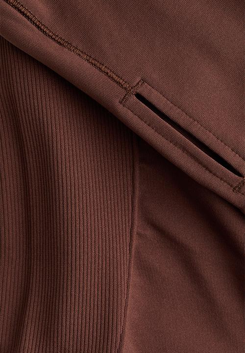 H&M - Seamless sports jacket with  drymove™ - brown