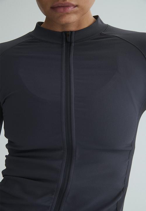 H&M - Seamless sports jacket with  drymove™ - grey
