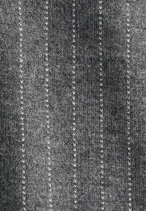 H&M - Pull-on jersey trousers - grey marl/pinstriped