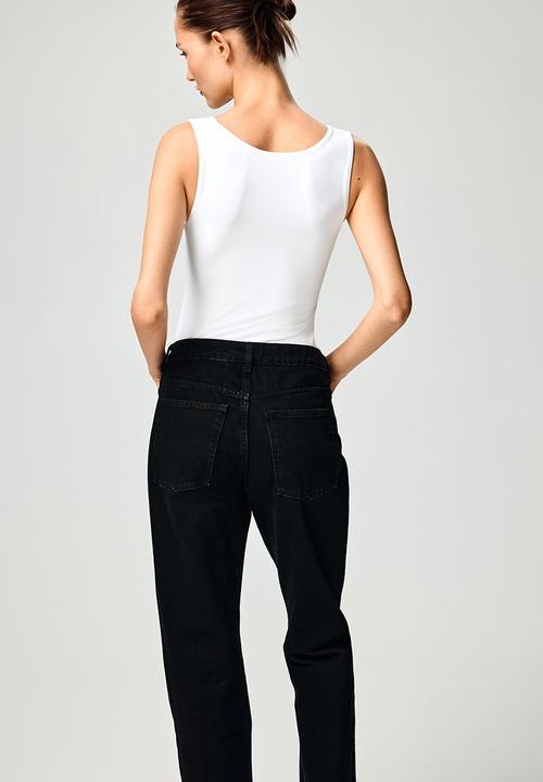 H&M - Microfibre vest top - white