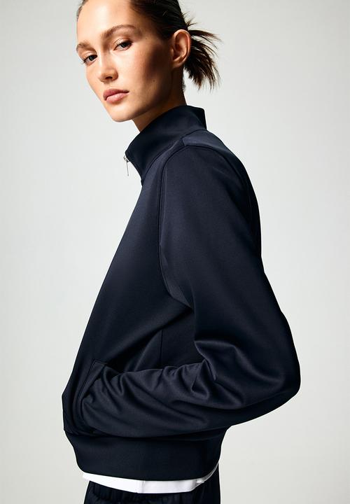 H&M - Track jacket - navy blue