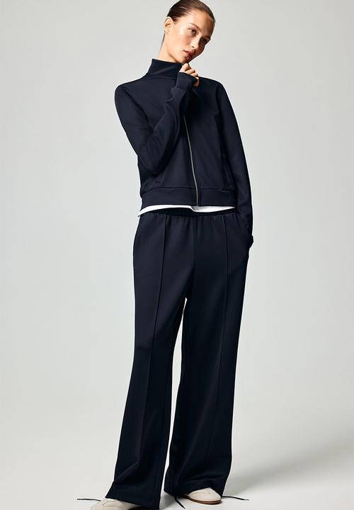 H&M - Track jacket - navy blue
