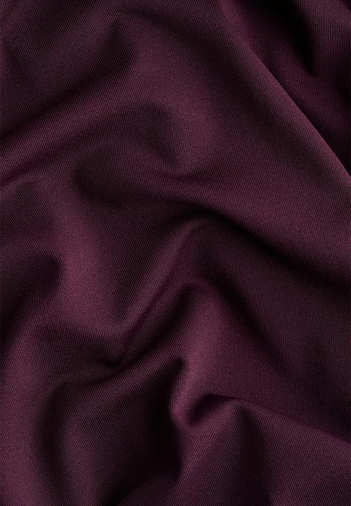 H&M - Long-sleeved thong body - plum purple