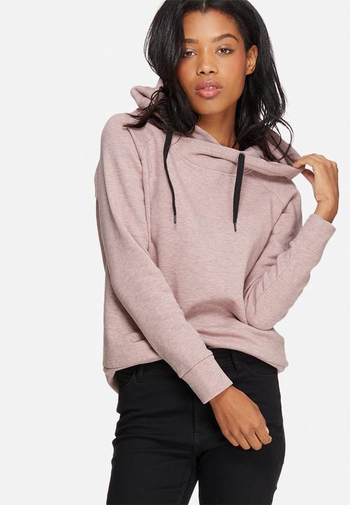 Tori l/s hooded sweat - woodrose Jacqueline de Yong Hoodies, Sweats ...