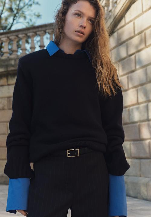 H&M - Cotton shirt - blue