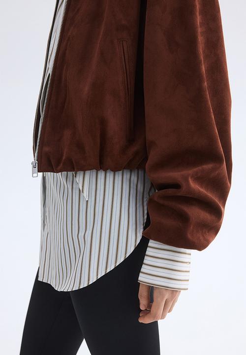 H&M - Collared jacket - brown