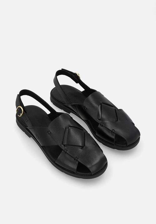 Timberland - Calista bay backstrap sandal -  black full grain