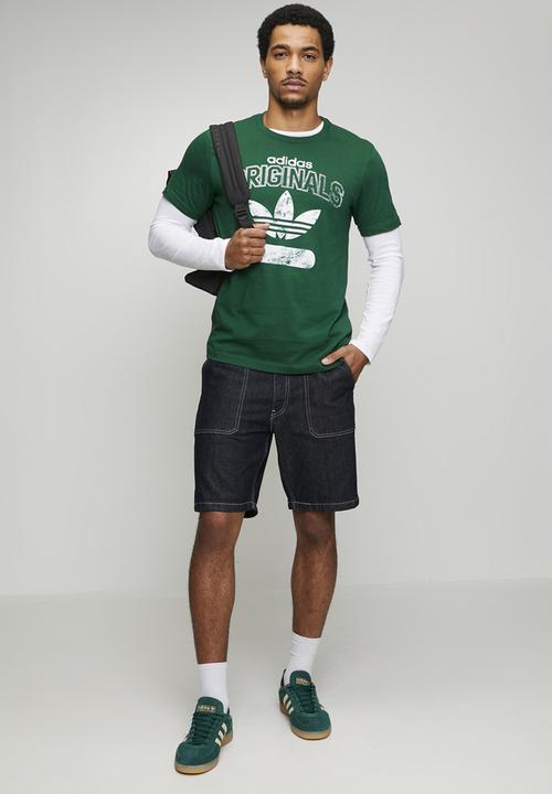 adidas Originals - VARSITY 1972 Tee  - Collegiate Green