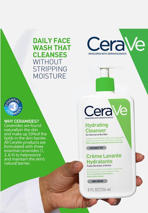 CeraVe® - Hydrating Cleanser 236ml