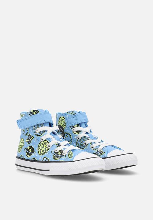 Converse - Chuck taylor all star easy - on planets - lt. blue/neon mantis/black