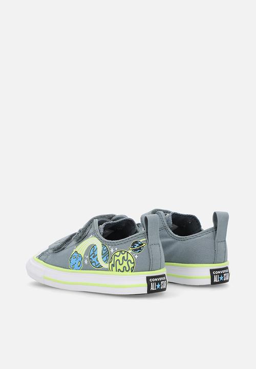 Converse - Chuck taylor all star easy - on planets - grey new world/neon mantis/lt. blue