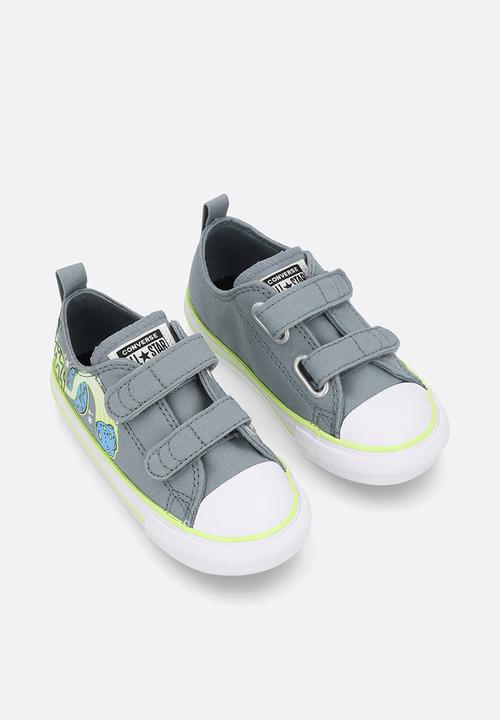 Converse - Chuck taylor all star easy - on planets - grey new world/neon mantis/lt. blue