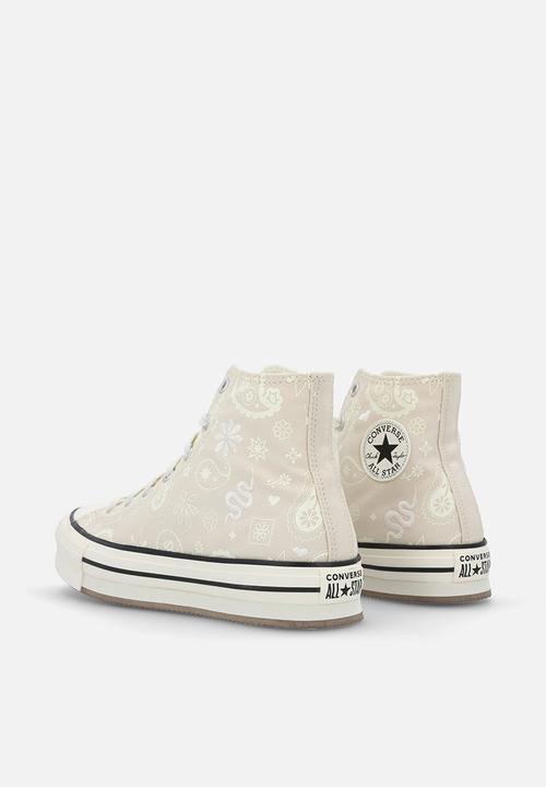 Converse - Chuck taylor all star eva lift - natural ivory/egret/black