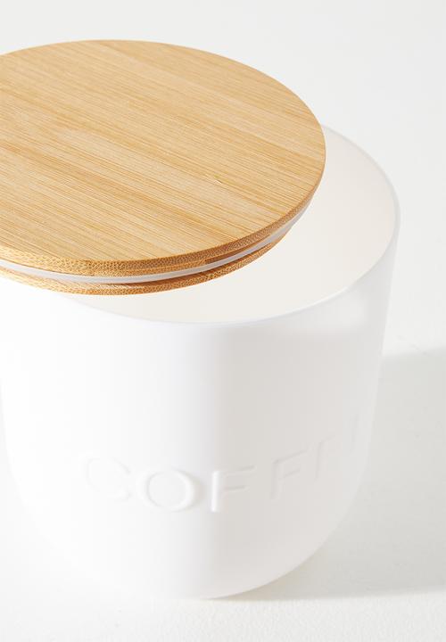 Excellent Houseware - Storage Cannister Set Of 3 - White
