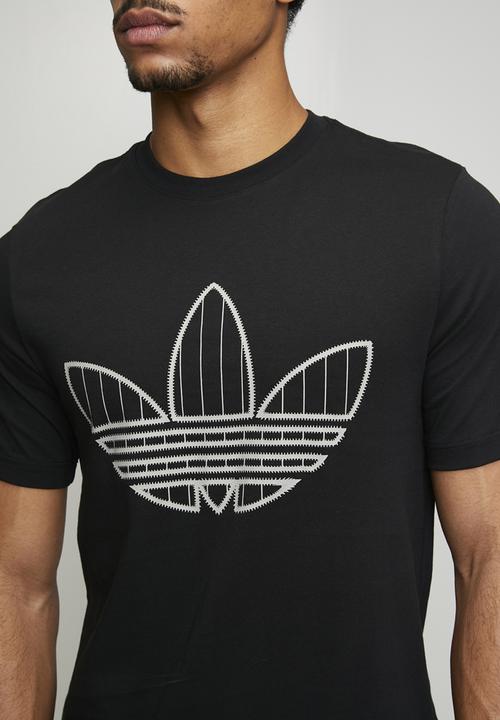 adidas Originals - Trefoil INFILL Tee - Black/Wht