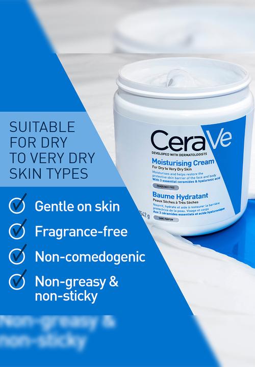 CeraVe® - Moisturising Cream - 454g