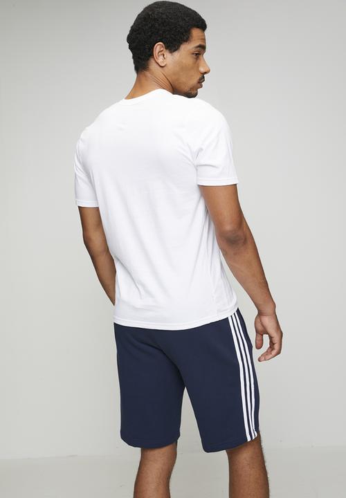 adidas Originals - 3-stripe Short - Navy Nighindigo/white