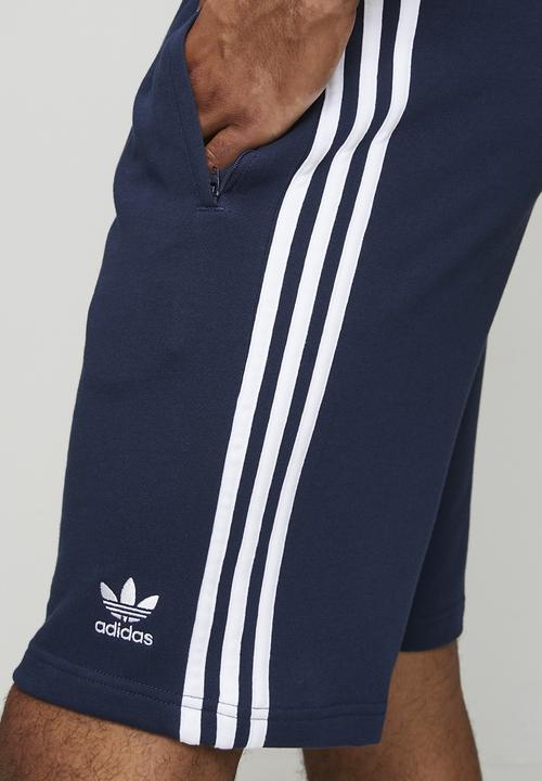 adidas Originals - 3-stripe Short - Navy Nighindigo/white