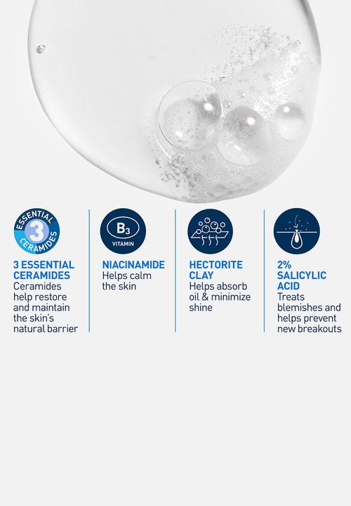CeraVe® - Blemish Control Face Cleanser with 2% Salicylic Acid - 236ml