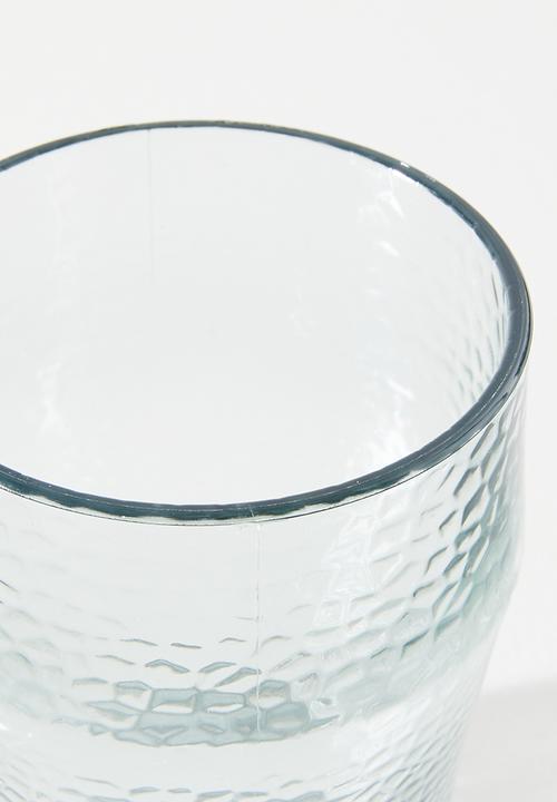 H&S - Rilo tumbler set of 4 - Clear