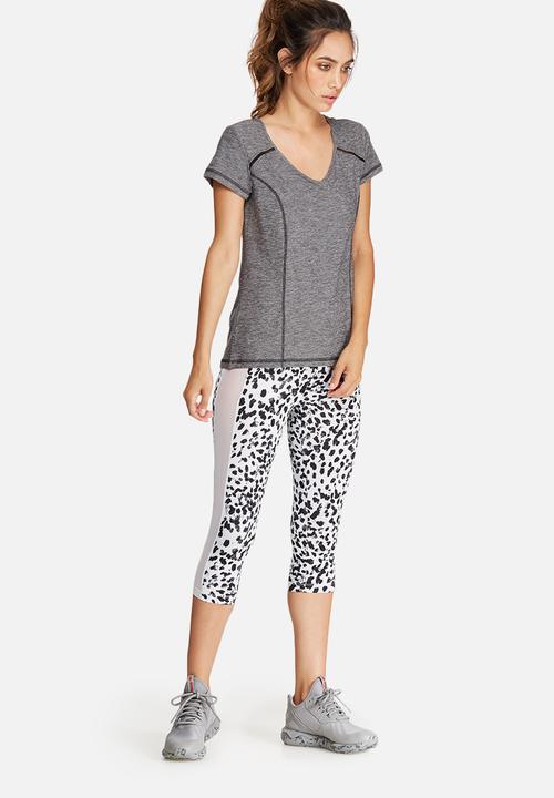 South Beach - Leopard mesh insert legging