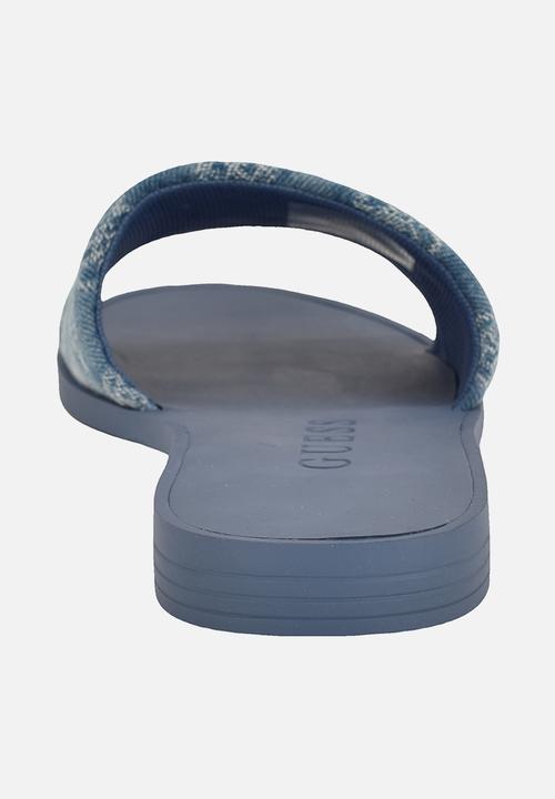 GUESS - Elysone Slide - Blue