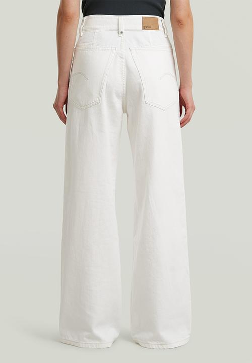 G-STAR - Skater high loose wmn - ecru