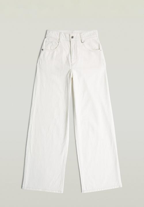 G-STAR - Skater high loose wmn - ecru