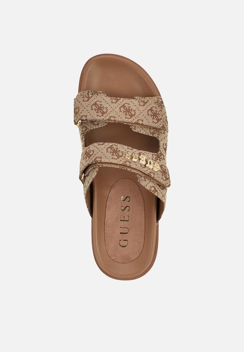 GUESS - Faxon2 Slide-On - Brown