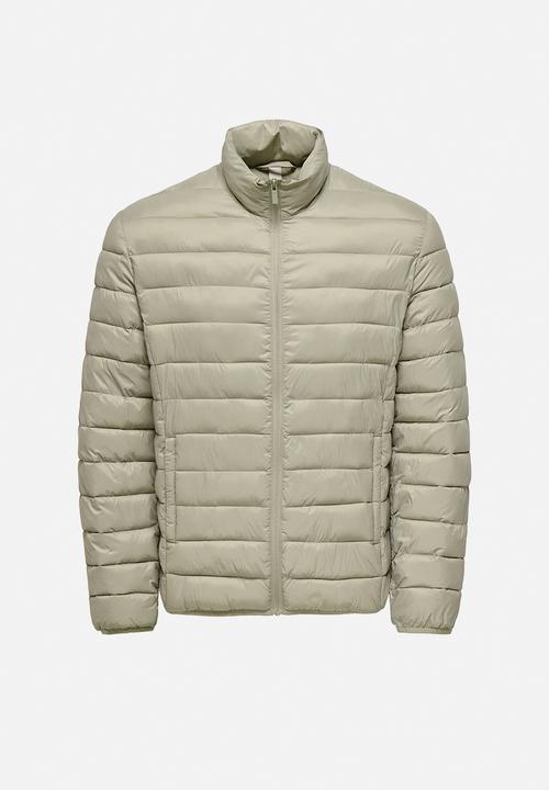 Only & Sons - ONSGAVIN LIFE LIGHT QUILTED JACKET OTW - Laurel Oak