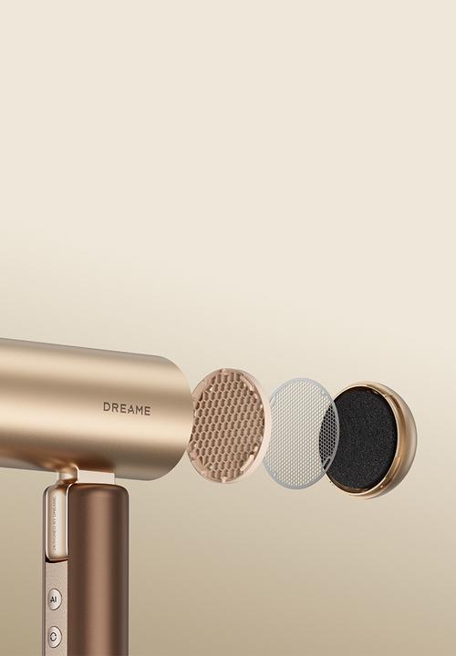 DREAME - P20 Pocket Aura Hair Dryer Coco Gold