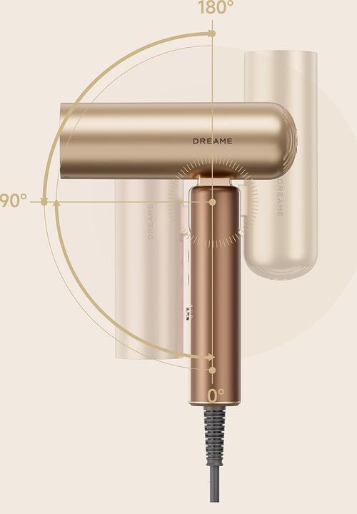 DREAME - P20 Pocket Aura Hair Dryer Coco Gold