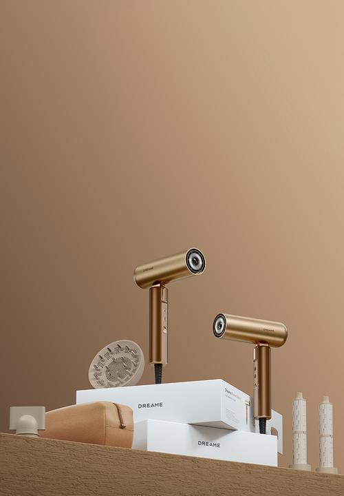 DREAME - P20 Pocket Aura Hair Dryer Coco Gold