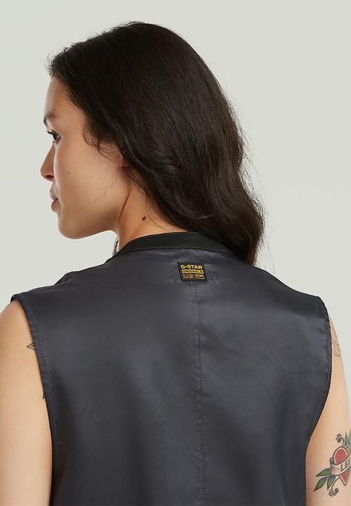 G-STAR - Blazer playsuit s\l wmn - rinsed