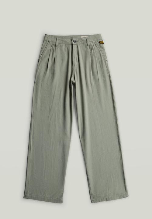 G-STAR - Pleated chino wmn - lt orphus gd