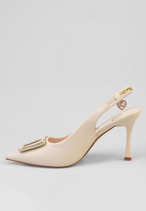 SISSY BOY - Pixie close toe slingback - cream