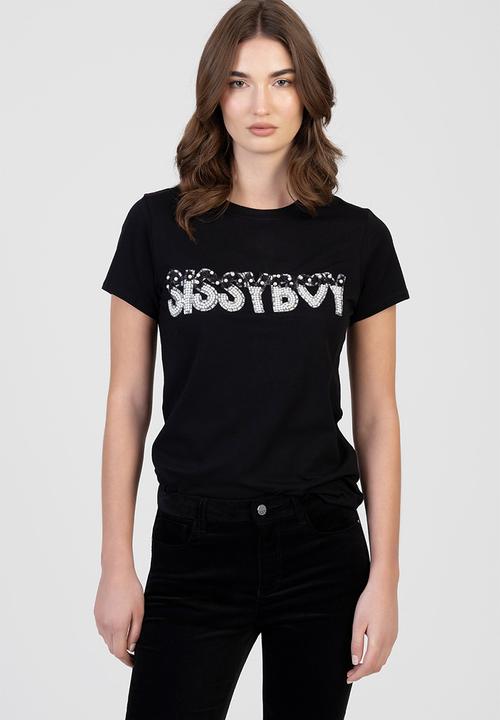 SISSY BOY - Final Boss Regular T-shirt - Black