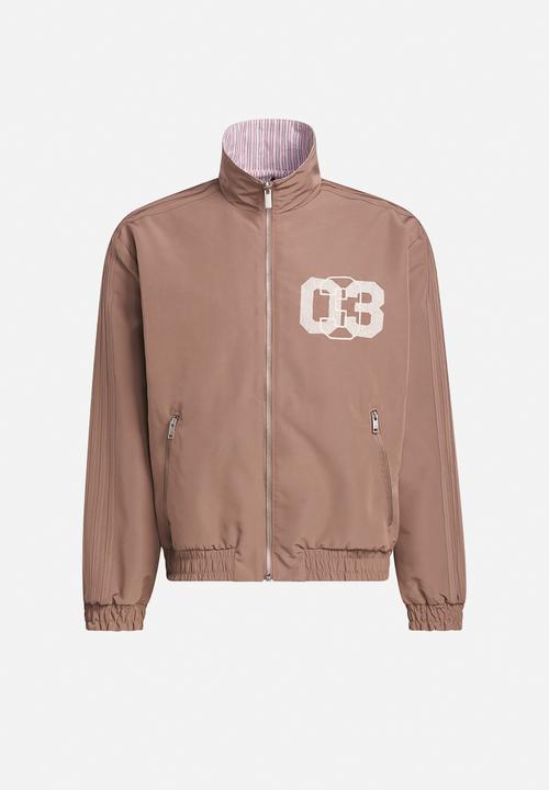 adidas Originals - Firebird Reversible Coach Jacket - Brown