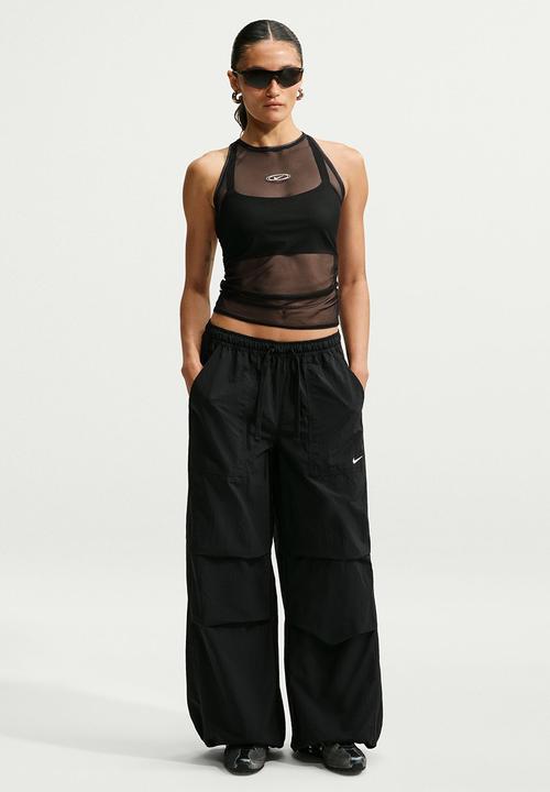 Nike - Women'S Sheer Tank Top - Black/White