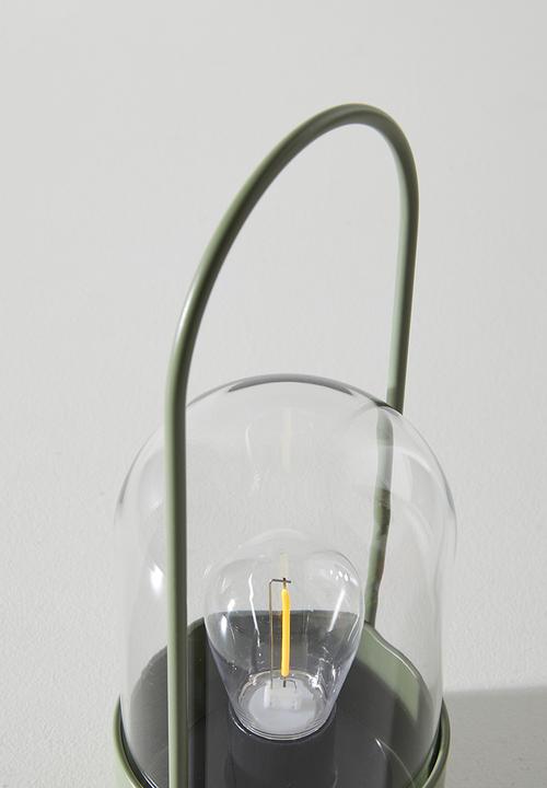 H&S - Riva Battery Table Lamp - Green