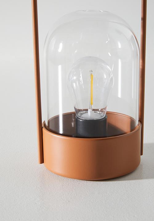 H&S - Riva Battery Table Lamp - Terra