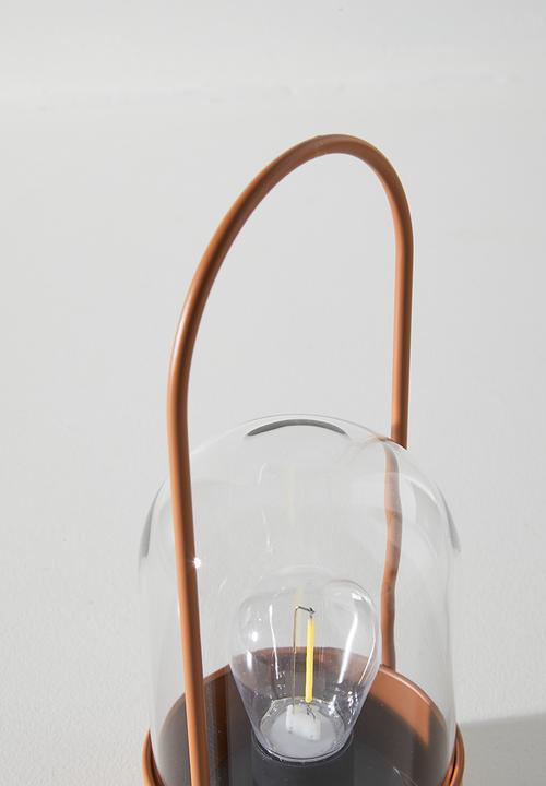 H&S - Riva Battery Table Lamp - Terra