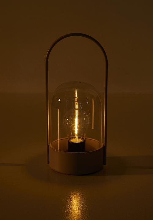 H&S - Riva Battery Table Lamp - Grey