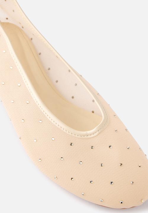 Cotton On - Katia Ballet - Ecru Diamante